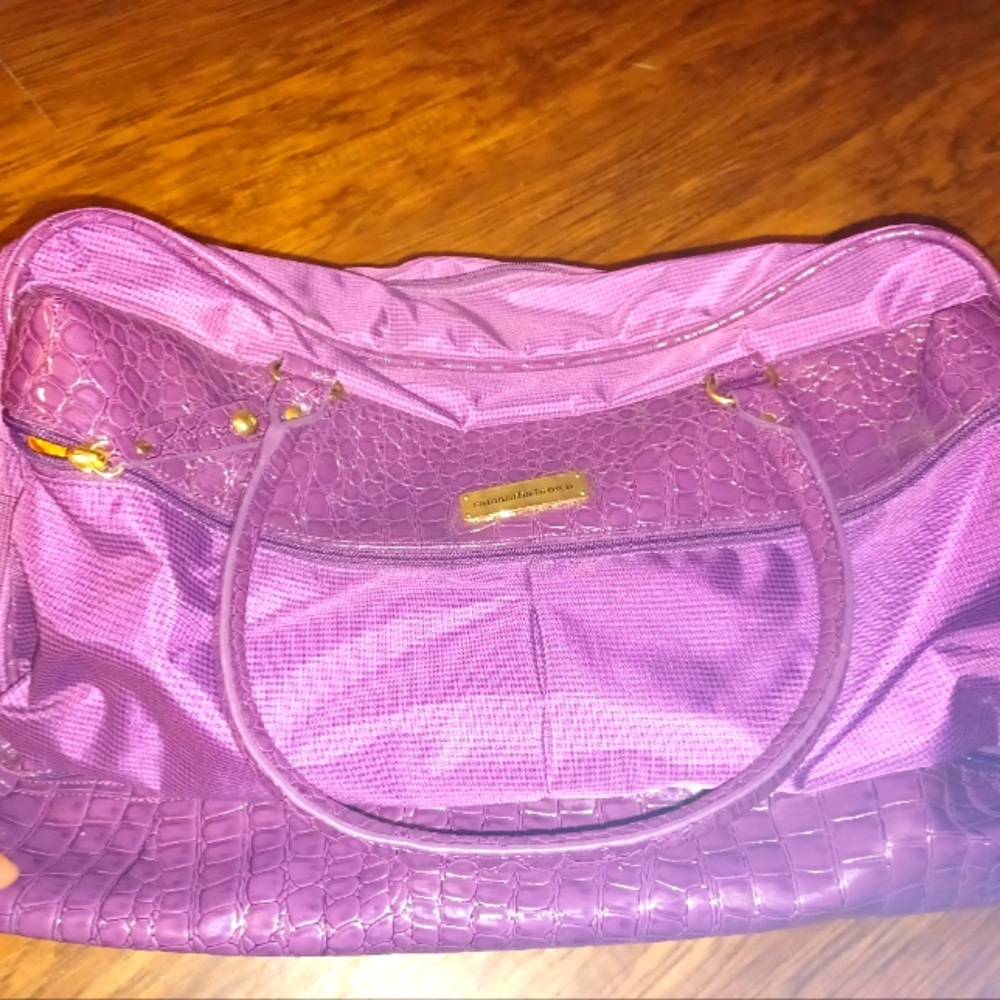 Samantha Brown Purple Over night bag